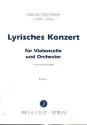 Lyrisches Konzert fr Violoncello und Orchester Partitur