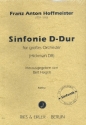Sinfonie D-Dur (Hickman D8) fr Orchester Partitur
