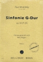 Sinfonie G-Dur op.50 (P39) fr Orchester Partitur