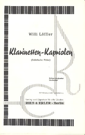 Klarinetten.Kapriolen fr Salonorchester