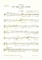 Ich liege und schlafe fr gem Chor und Orchester Chorstimme Tenor