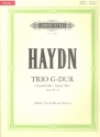 Trio G-Dur Hob. XV:25 fr Violine, Violoncello und Klavier Stimmen