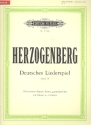 Deutsches Liederspiel op.14 fr Soli, gem Chor und Klavier zu 4 Hnden Partitur