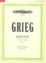Sonate c-Moll Nr.3 op.45 fr Violine und Klavier