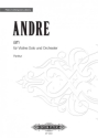 an fr Violine solo und Orchester Partitur