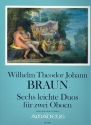 6 leichte Duos op.1  fr 2 Oboen 2 Spielpartituren