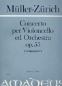 Konzert op.55 fr Violoncello und Orchester Partitur
