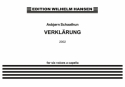 Asbjrn Schaathun, Verklrung (2002) 6-Part Chorus a Cappella Chorpartitur