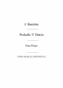 Preludio Y Danza For Piano Klavier Buch