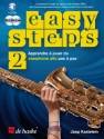 Easy Steps 2 [F] Alto Saxophone Buch + 2 CDs + Online-Audio