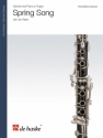 Jan de Haan, Spring Song Clarinet and Piano or Organ Book & Part
