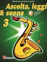 Ascolta, leggi & suona 3 sassofono contralto Alto Saxophone Book & Audio-Online