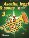 Ascolta, leggi & suona 3 tromba Trumpet Book & Audio-Online