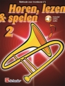 Horen lezen & spelen vol.2 (+Online Audio) voor trombone (bassleutel) (nl)