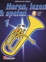 Horen, lezen & spelen 1 althoorn Eb Horn Buch + Online-Audio