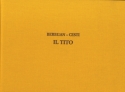 Nicolo Beregan, Il Tito Opera Buch