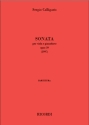 Sergio Calligaris, Sonata op. 39 (1997) Viola und Klavier Buch + Einzelstimme
