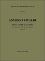 Sonate D-Dur F.XIII,22 fr 2 Violinen und Bc Partitur