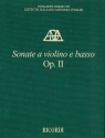 Antonio Vivaldi, Sonate a Violino e Basso, Op. II Violin and BC Partitur