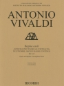 Regina caeli RV 615 per tenore (contralto), 2 trombe, archi e basso continuo partitura (la)