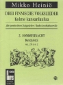 Drei finnische Volkslieder op. 28 gemischter Chor (SSAATTBB) Chorpartitur