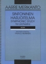 Merikanto, Aarre Sinfoninen harjoitelma Orchester Partitur