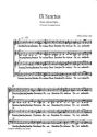 Gloria patri op. 17 gemischter Chor Chorpartitur