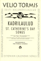 Estonian Calendar Songs Frauenchor (SSAA) Chorpartitur