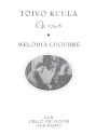 Melodia lugubre op.17a/8 fr Violoncello (Violine) und Klavier
