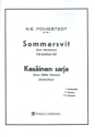 Fougstedt, Nils-Eric Sommarsvit op. 239 gemischter Chor Chorpartitur