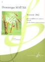 Souvenir 2002 pour saxophone alto, piano et batterie partition (=piano) et parties