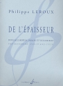 De l'paisseur pour accordon, violon et violoncelle partition et parties