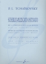 Scherzo-Pizzicato ostinato op.36 pour ochestre pour 4 violoncelles partition et parties