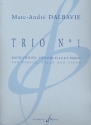 Trio no.1 pour violon, violoncelle et piano parties