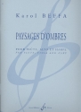 Paysages d'ombres pour flute, alto et harpe partition et parties