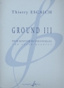 Ground no.3 pour 4 violoncelles partition et parties