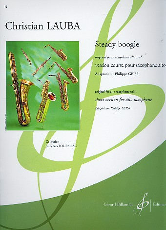 Steady Boogie (version courte) pour saxophone alto