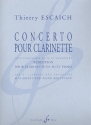 Concerto pour clarinette et orchestre pour clarinette et piano