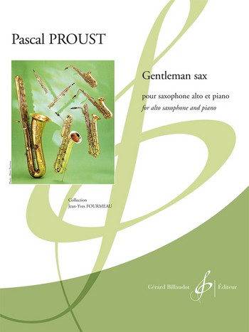 Gentleman Sax pour saxophone alto et piano