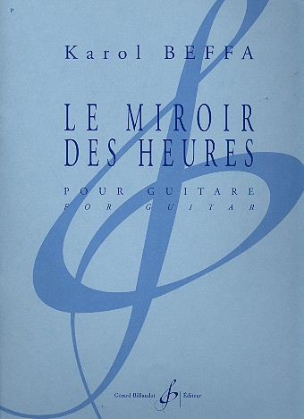 Le miroir des heures pour guitare