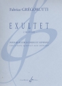 Exultet pour soprano et quatuor � cordes partition et parties