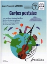 Cartes postales vol.1 (no.1-17) (+CD +Online Audio) pour violon et piano