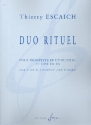 Duo rituel pour trompette et cor en fa 2 partitions