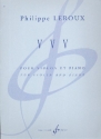 VVV pour violon et piano