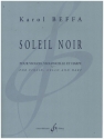 Soleil Noir pour violon, violoncelle et harpe partition et parties