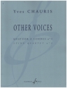Other voices - Quatuor � cordes no.3 pour 4 cordes partition et parties