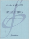 Fanfare et Blues pour trompette et trombone partition