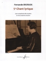 5e Chant lyrique pour saxophone alto et piano