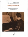 Saxophonescas pour quatuor de saxophones partition et parties