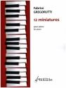 12 Miniatures pour piano